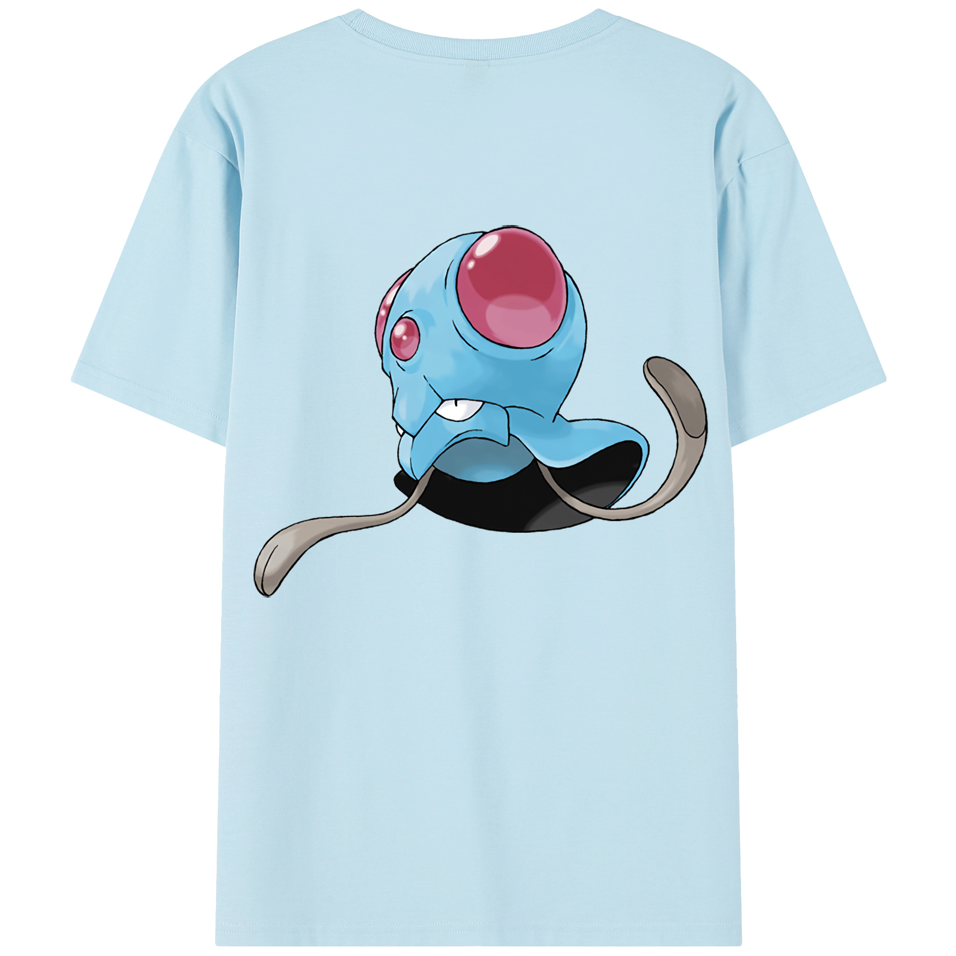 （画像用） ポケットモンスター Pokémon 綿100％半袖Tシャツ（背面プリント）